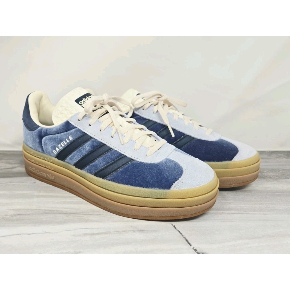 NEW Adidas Gazelle Bold Preloved Ink Velvet JQ5144 Size(s) 6w-8w NO BOX